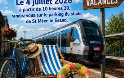 RENNES MAURON EN TRAIN organise « l’ETE DU TRAIN » le samedi 4 Juillet